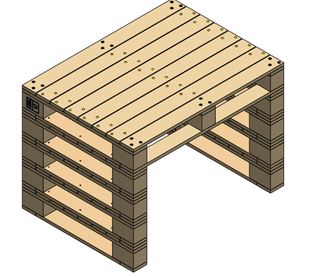 Elaboración de mesa