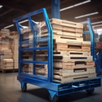 Embalaje de pallets de mandera