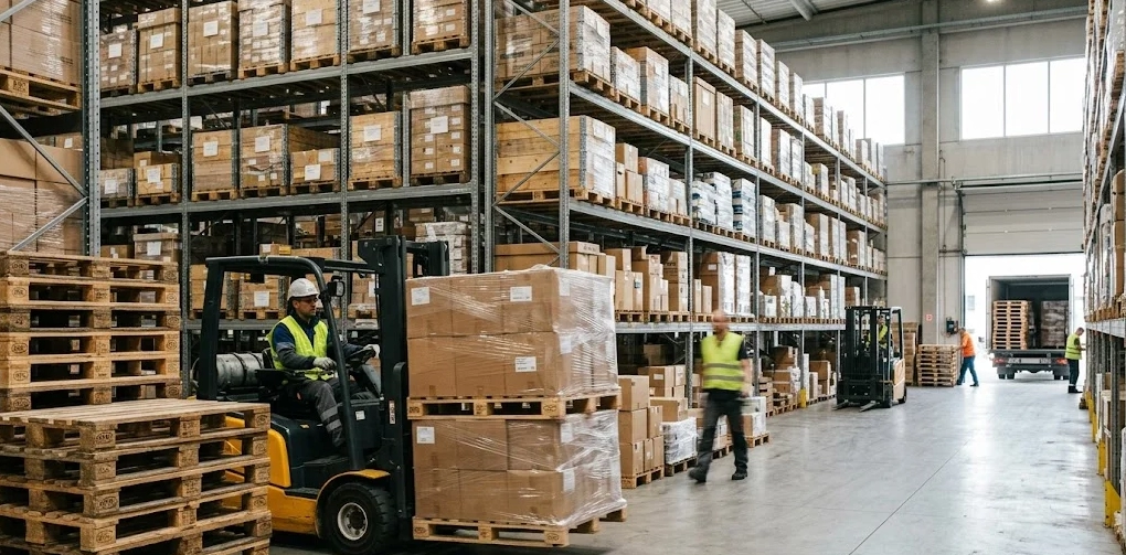 Uso de pallets de maderas en la industria