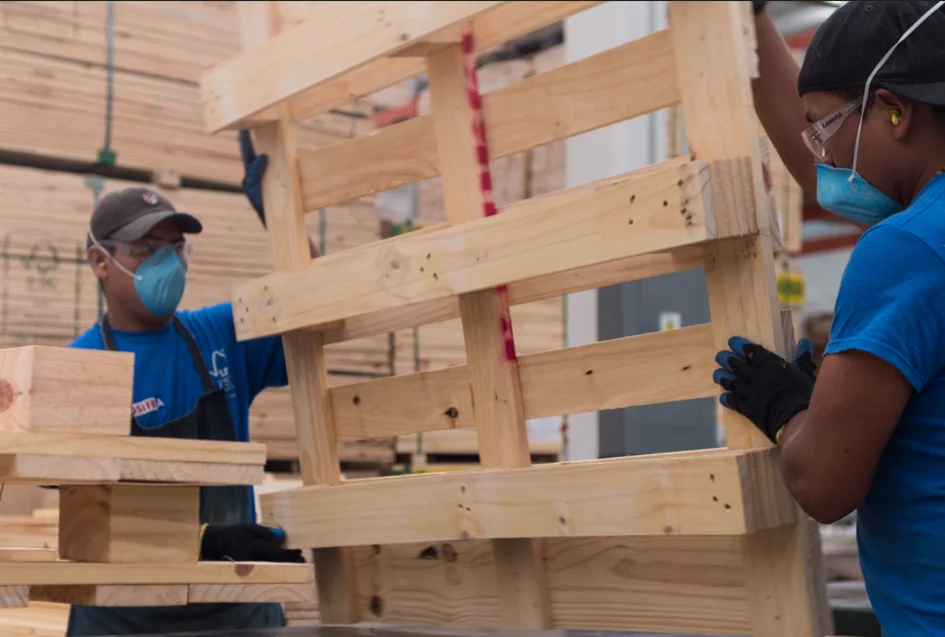 Estándares de higiene y control de calidad en la fabricación de pallets de madera. 